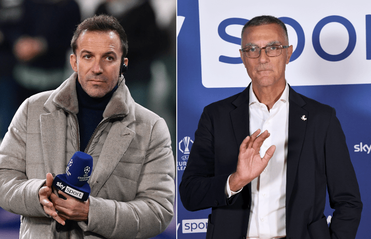 Alessandro Del Piero e Bergomi - fotogramma/ipa