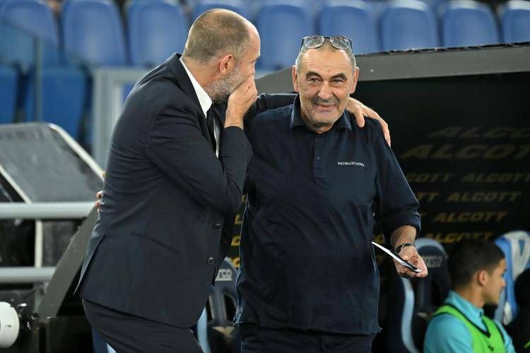 ftg_ipa67130327 image Igor Tudor e Maurizio Sarri - Ipa/Fotogramma