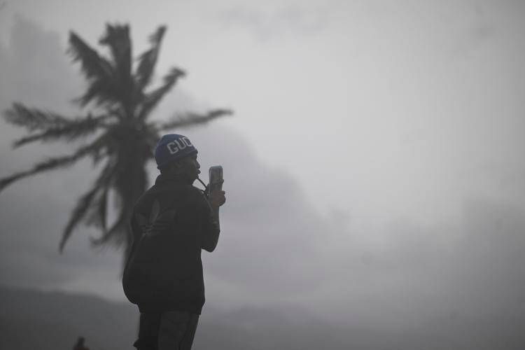 Le piogge per la tempesta in arrivo in Giamaica - Afp