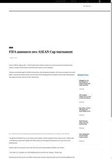 Brunei: FIFA annuncia un nuovo torneo calcistico per le nazioni del Sud-est asiatico