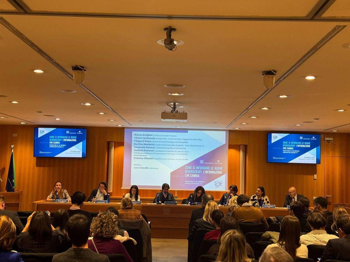Presentato l’ultimo numero di Icch: ‘Come si informano le nuove generazioni?’