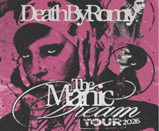 Deathbyromy, una data a Milano nel febbraio 2026