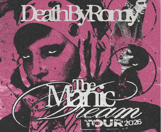 Deathbyromy, una data a Milano nel febbraio 2026