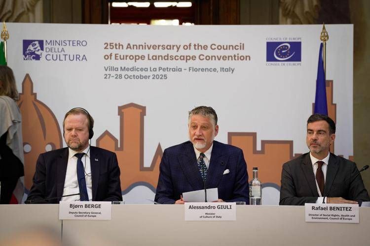 Il ministro Giuli: 'la bellezza è un bene comune'