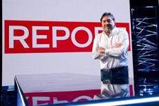 Sigfrido Ranucci nello studio di Report - Fotogramma /Ipa