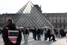 Il museo del Louvre - (Afp)