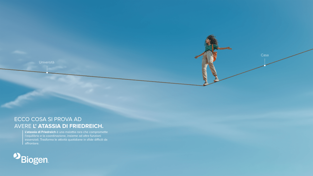 Atassia di Friedreich, Biogen promuove la campagna ChallengeYourBalance