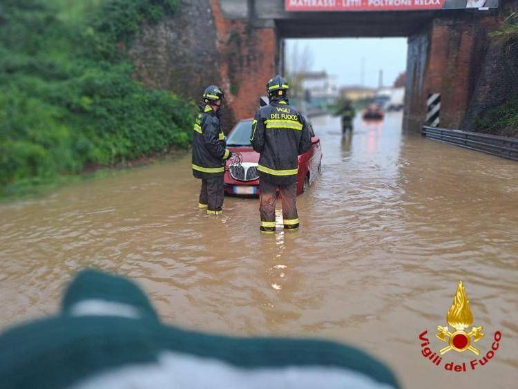 Vigili del Fuoco a Pistoia