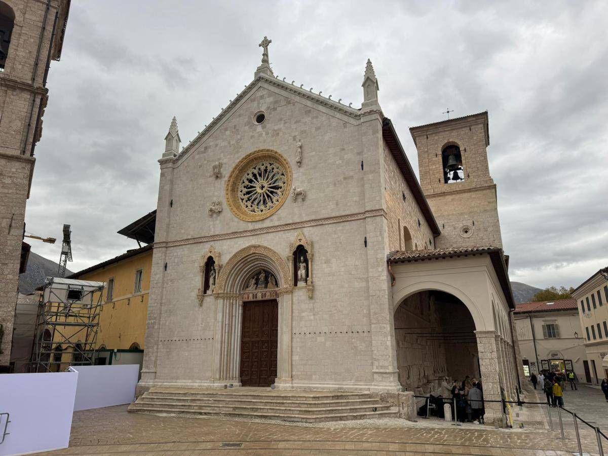L’impegno di Eni nella ricostruzione della Basilica di San Benedetto a Norcia