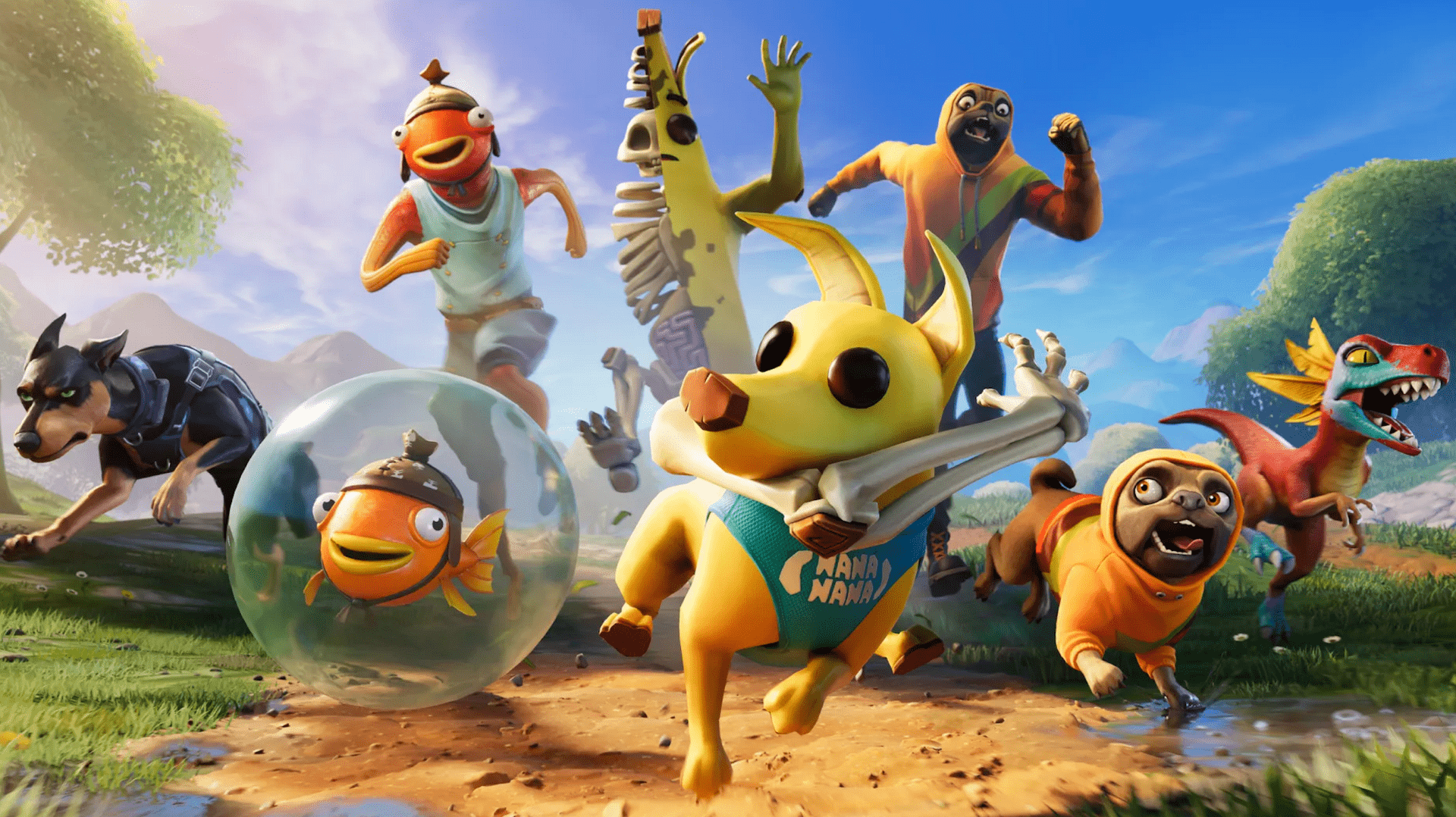 Fortnite introduce le mascotte, nuovi compagni di avventura