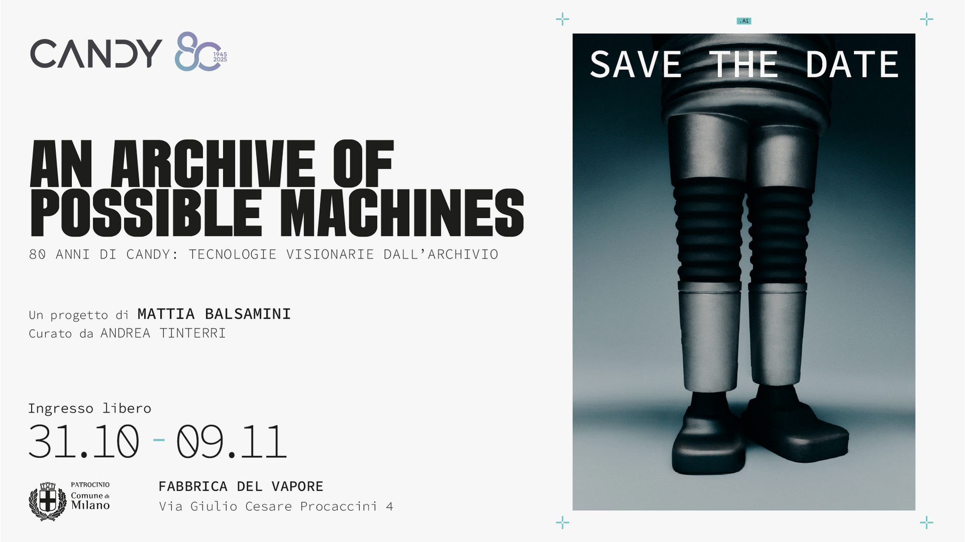 Exhibition on 80 years of Candy between technology and vision