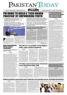 Pakistan: Army chief reiterates desire for peace with Afghanistan