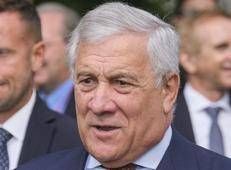 Italy's foreign minister Antonio Tajani