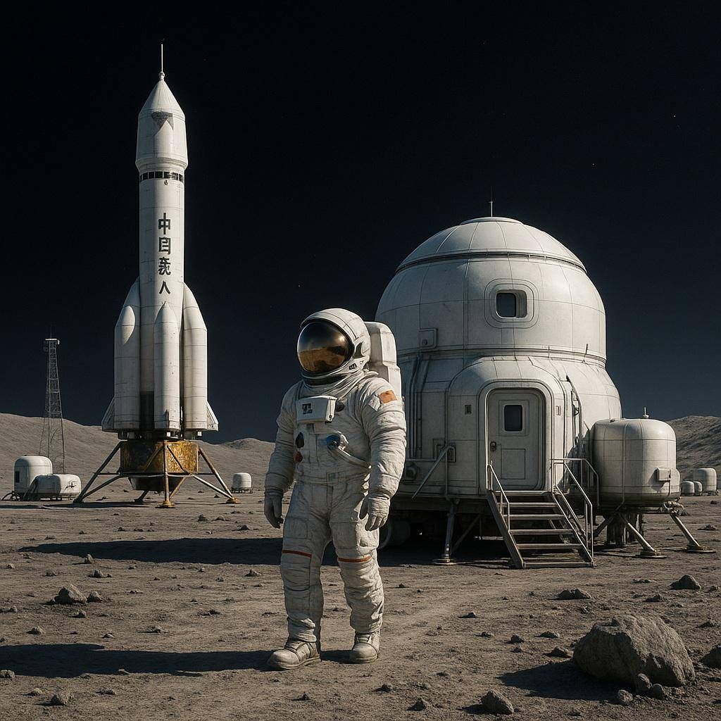 Per la corsa alla Luna, la Cina si affida alla competizione commerciale