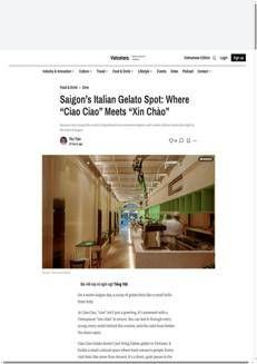 Vietnam: Ciao Ciao brings Italian gelato to Saigon with a local twist.