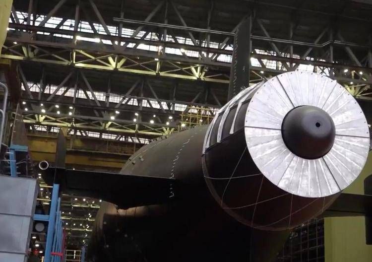 Il sottomarino Khabarovsk varato dalla Russia