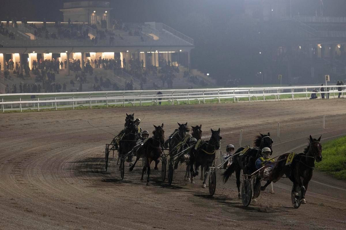 All'ippodromo Snai di San Siro di Milano la grande festa del trotto