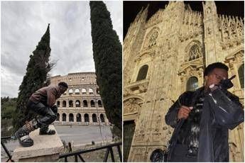 Kai Cenat fa tappa in Italia, le nuove foto dello streamer