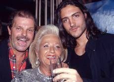 Andreina Tattilo con Egon Furstenberg e Rossano Rubicondi - Ipa