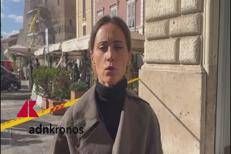 Crolli alla Torre dei Conti, videonews della nostra inviata