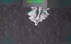 A US military strike on an alleged drug smuggling vessel in the Caribbean Sea