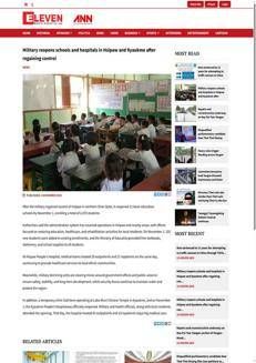 Myanmar: Riapertura delle scuole e servizi sanitari a Hsipaw dopo il controllo militare