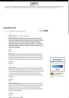 Pakistan: Emergenza fuga di cervelli tra i giovani istruiti