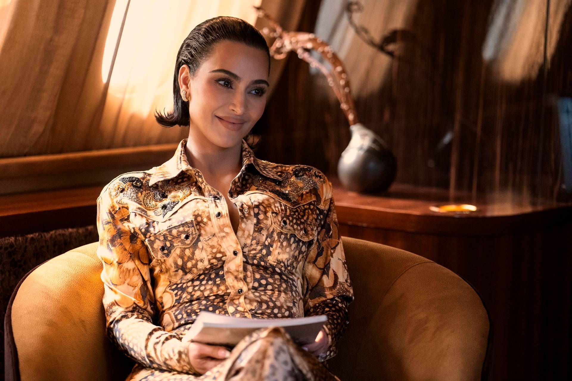 Kim Kardashian: "Grazie a mio padre sono diventata avvocata, anche in tv"