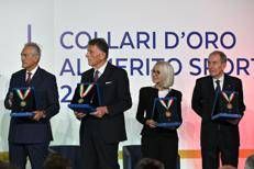 Lucia Aleotti riceve il Collare d'oro al Merito Sportivo del Coni
