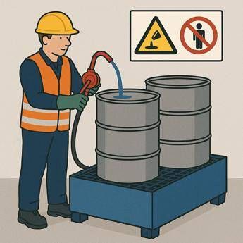 linee guida per scegliere una vasca di contenimento liquidi