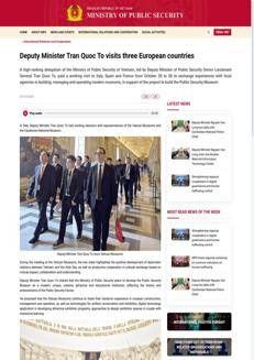 Vietnam: Vietnamese delegation visits Italian museums for Public Safety Museum project