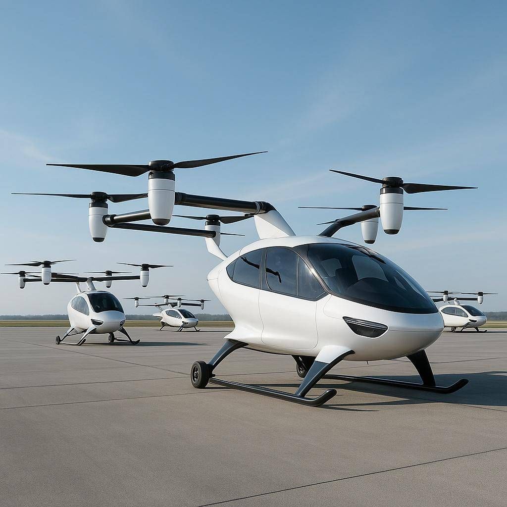 La prima fabbrica di auto volanti inizia la produzione di prova in Cina