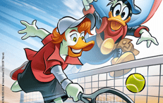 Parte della copertina del numero 3650 di 'Topolino' 