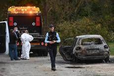 Francia, polizia sul luogo dell'incidente - Afp