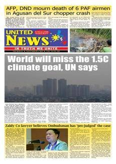 Filippine: ONU avverte che il mondo supererà il limite di riscaldamento globale di 1,5°C