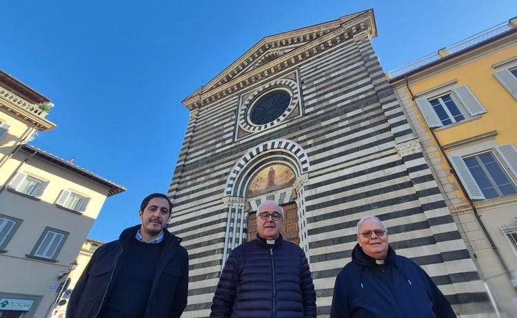 A Prato ritrovato dopo secoli l'altare Datini nella chiesa di San Francesco