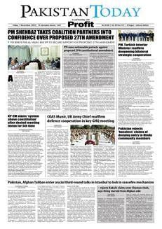 Pakistan: Primo Ministro avvia consultazioni per sostenere la 27ª modifica costituzionale