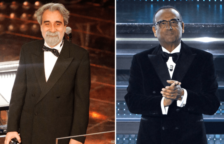 Peppe Vessicchio e Carlo Conti - fotogramma/ipa