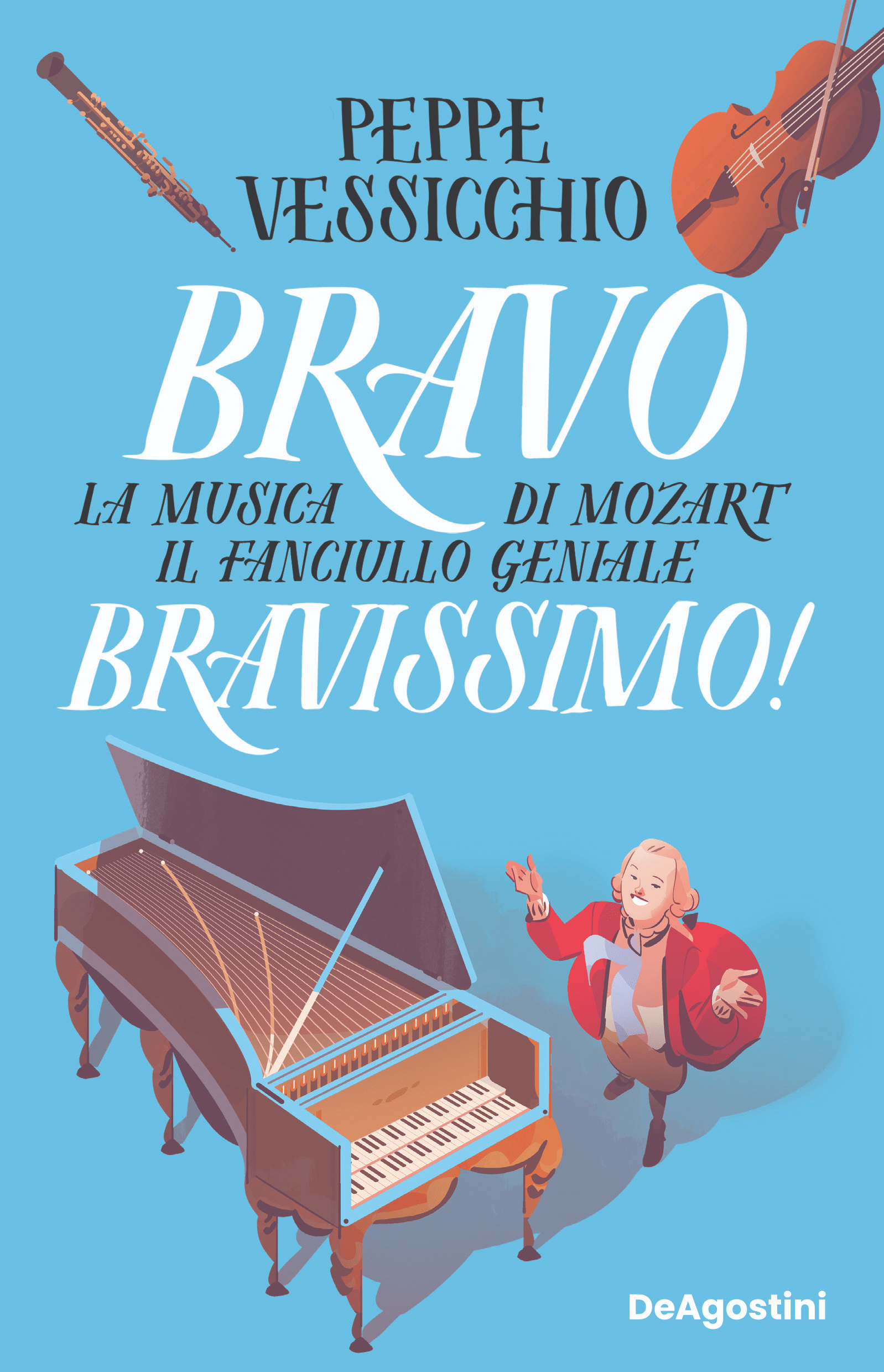 Peppe Vessicchio racconta Mozart, il suo libro per ragazzi