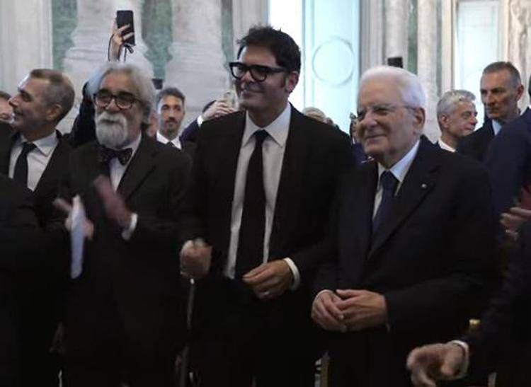 Dal video del Quirinale con Peppe Vessicchio e Sergio Mattarella 