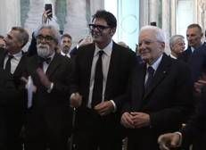 Dal video del Quirinale con Peppe Vessicchio e Sergio Mattarella 