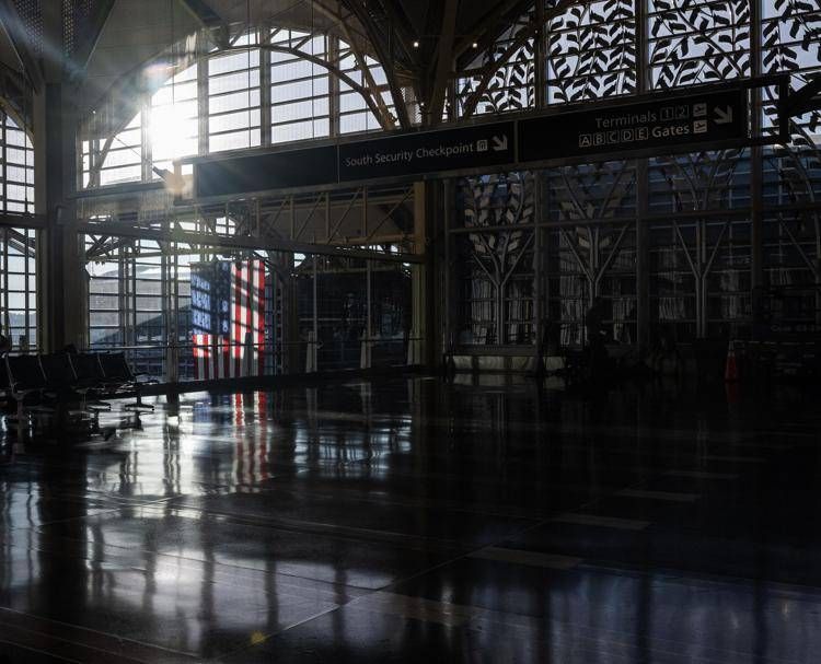 arlington_aeroporto_afp image Aeroporto ad Arlington (Afp)