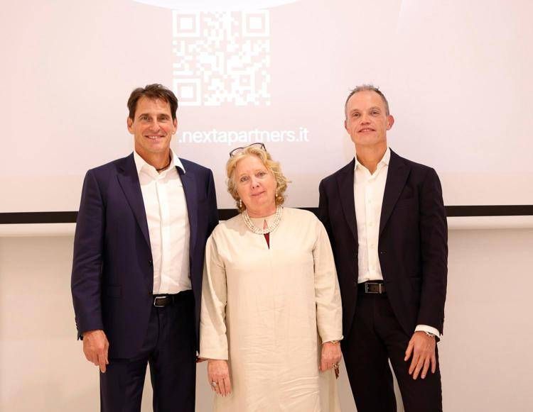 I soci di Nexta (da sinistra: Mauro Puppo, Alessandra Zotti, Marco Palamidessi)