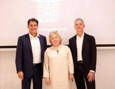 I soci di Nexta (da sinistra: Mauro Puppo, Alessandra Zotti, Marco Palamidessi)