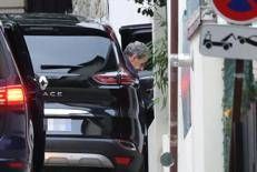 Nicolas Sarkozy a casa dopo la scarcerazione - Fotogramma /Ipa