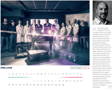 L'umanità dietro la divisa: foto di gruppo e ritratti per il calendario della Polizia 2026