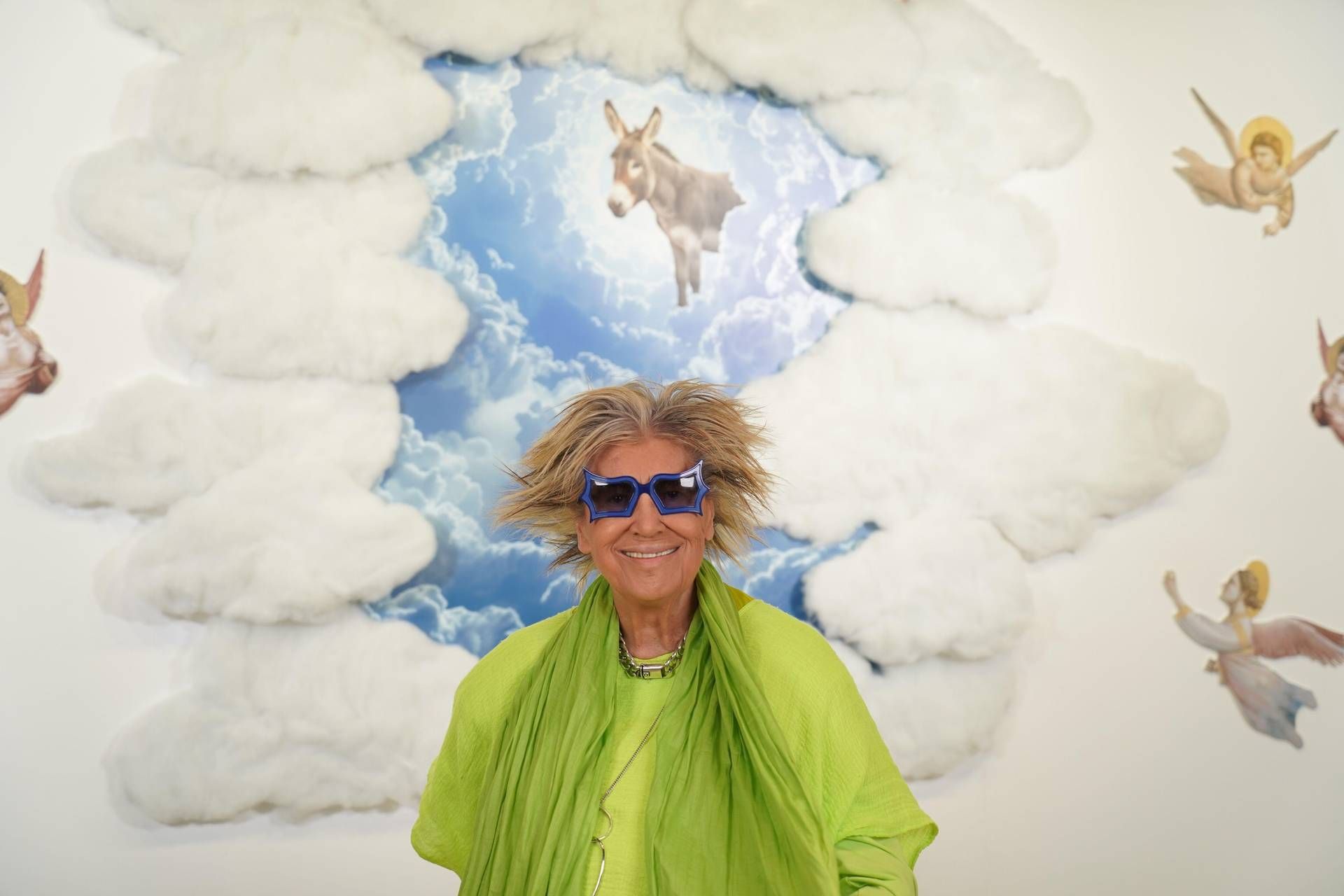 Mostre, Gli ‘asinelli’ di Francis James: omaggio di Curi a Palazzo Rhinoceros di Roma