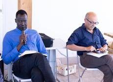 Lam Magok Biel Ruei e l'avvocato Francesco Romeo - Ipa