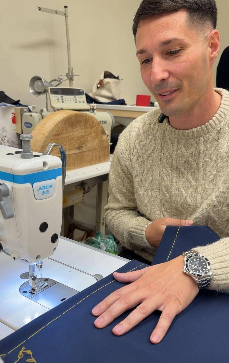 Manuel da Rebibbia all'atelier, una sartoria per cambiare vita