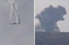 Turchia, aereo militare si schianta al confine tra Georgia e Azerbaigian con 20 persone a bordo